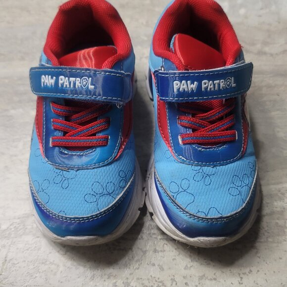 #259 Paw Patrol Kid Light Up Shoes sz 8 - Picture 7 of 7